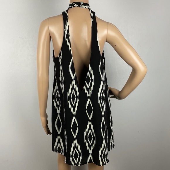 NEW SHOW ME YOUR MUMU BLACK TRIBAL PRINT MINI DRESS - Picture 6 of 6
